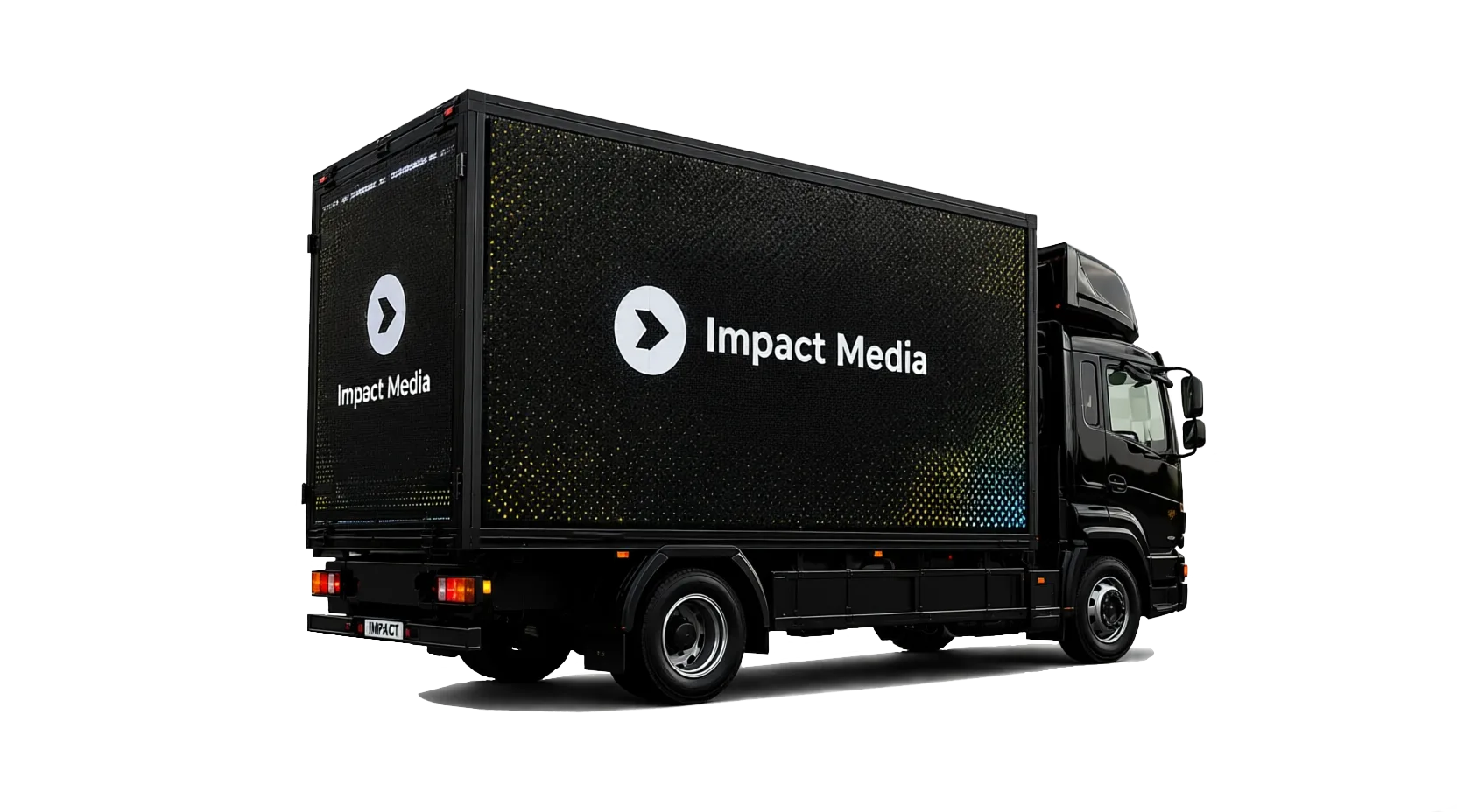 Impact Media mobile LED advertising truck